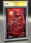 Victor Garduno's Artbook #2 CGC 9.8 SS Predator Jungle Hunter Red METAL  LTD 300