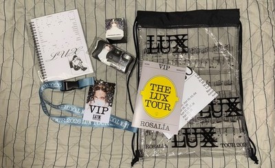 ROSALÍA LUX TOUR VIP MERCH BUNDLE   LIMITED & UNAVAILABLE FOR SALE  