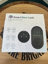 6-in-1 Smart Door Lock WiFi Keypad Fingerprint APP Electronic