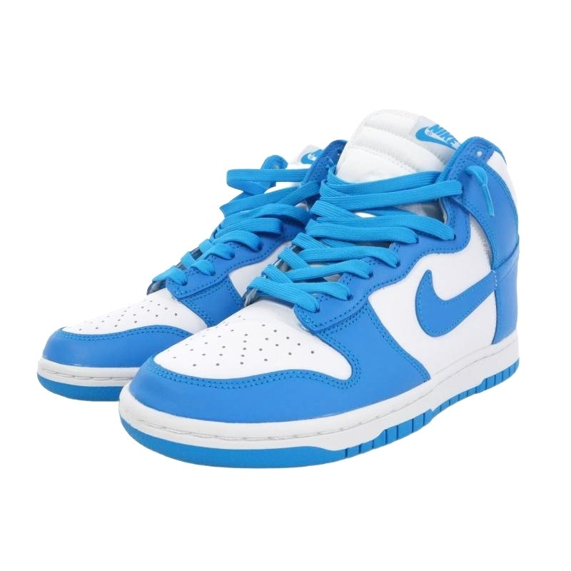 NIKE Men 8.0US   Dunk High Sneakers Chionship Blue Dunk1399 400 Men'S