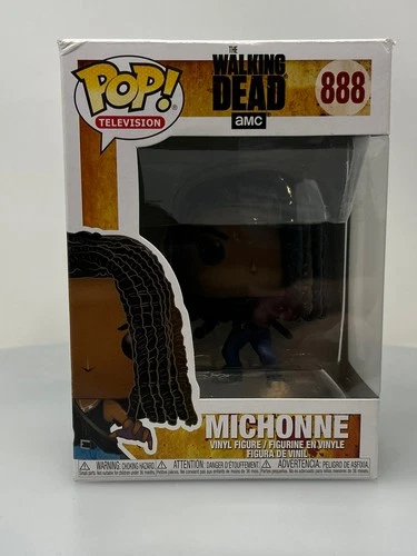 Funko POP! Television The Walking Dead Michonne #888 Vinyl Figure DAMAGED BOX