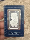 PAMP Suisse Lady Fortuna Silver Bar .999 Fine Silver 1oz Assayed