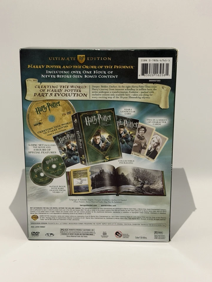 Harry Potter and the Order of the Phoenix [WS] [Ultimate Edition] [3 Discs] - Image 2 of 3