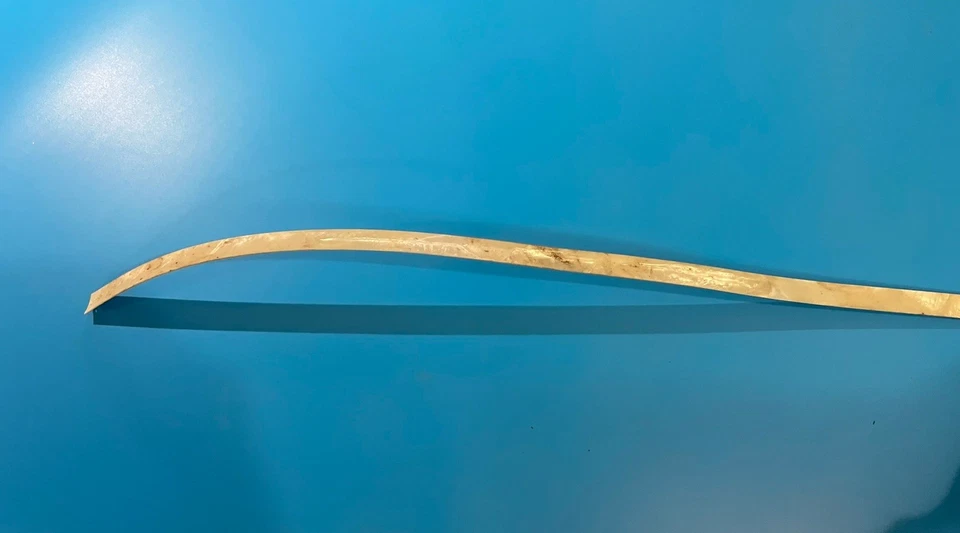 路德维希 60 年代复古工厂白色海洋珍珠贝斯鼓环镶嵌 — 第 4/4 张图片