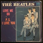 The Beatles Love Me Do/P.S. I Love You 45 Picture Sleeve ONLY tollie T 9008
