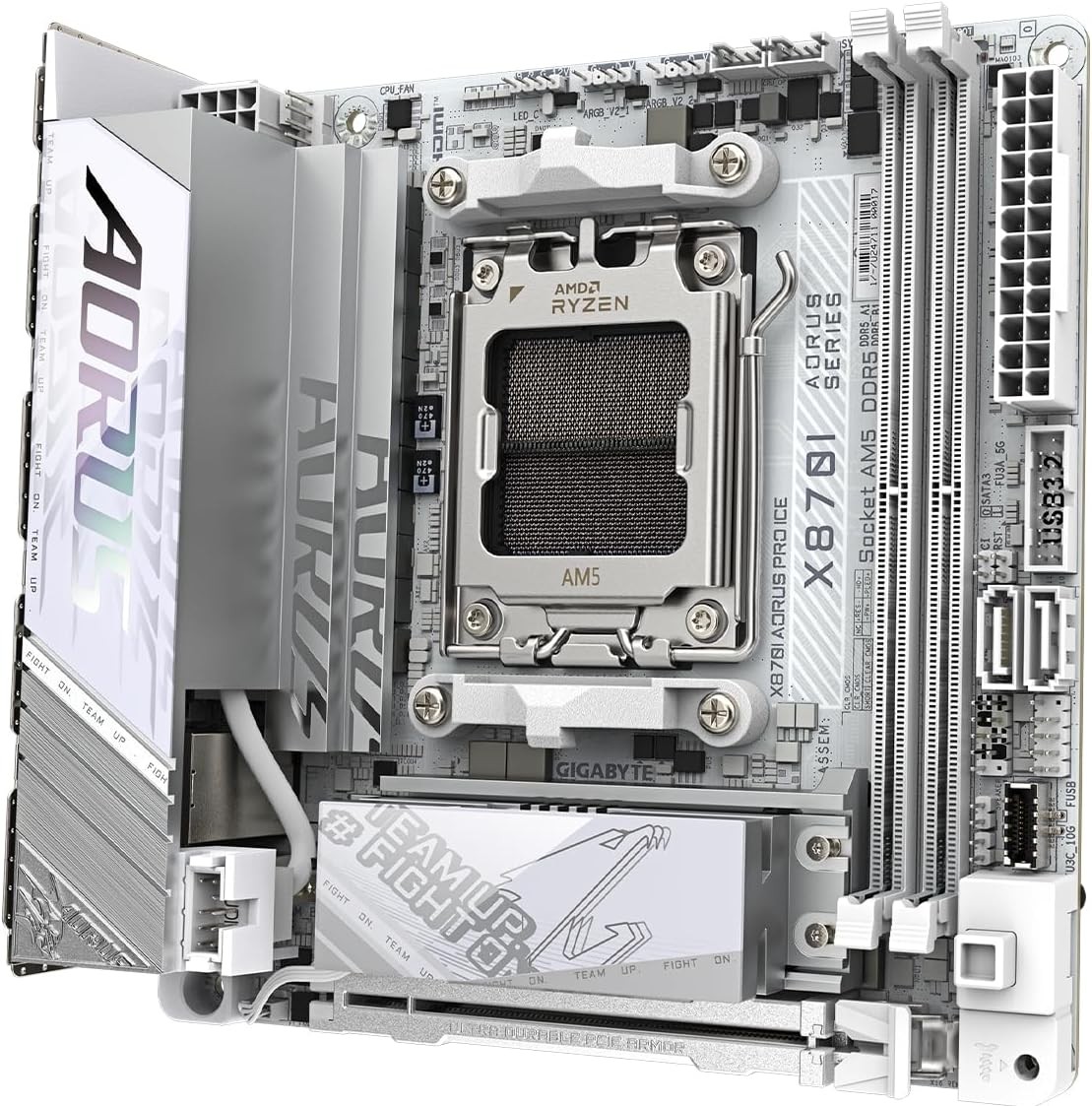 GIGABYTE X870I AORUS PRO ICE AMD AM5 Mini ITX DDR5 Desktop Motherboard