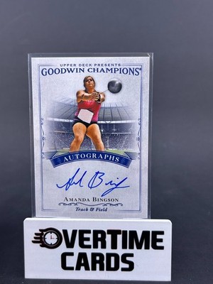 2016 Upper Deck Goodwin Champions Amanda Bingson Autograph #A-AB