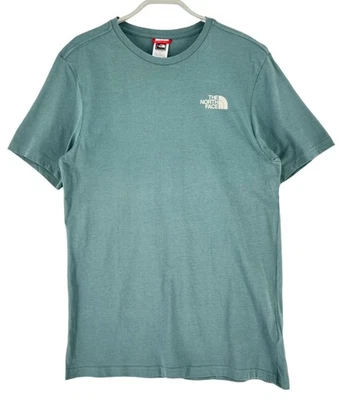 The North Face Camiseta Hombre Cuello Redondo Verde S Algodón - Imagen 1 de 4