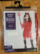 Devious Devil Childs Halloween Costume Small 4-6