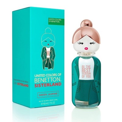 Benetton Sisterland Green Jasmine By Benetton Edt Spray 2.7 Oz
