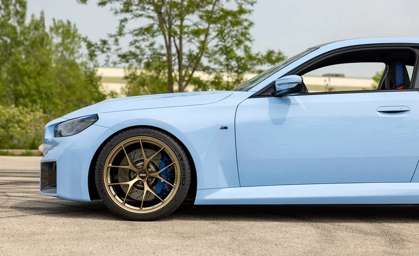 Fit For BMW M-Performance Fender Emblem Badge - Chrome (2 pack) Sticker Foto 2 de 4