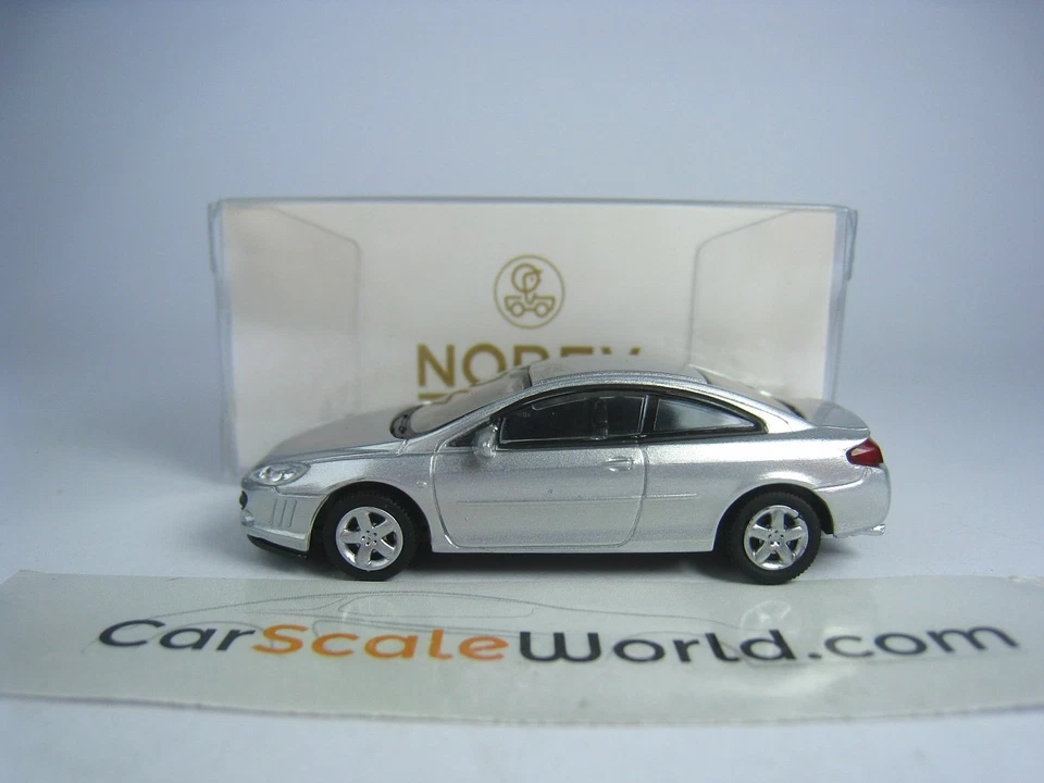 PEUGEOT 407 COUPE 2006 1/87 NOREV (SILVER) - Imagen 2 de 3