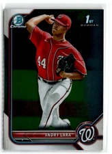 2022 Bowman Chrome Prospects Andry Lara 1st Bowman Washington Nationals #BCP-70