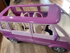 VW 2002 Mattel BARBIE Pink Volkswagen Microbus Van SUV Vintage RARE