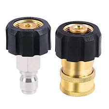 Quick Release Pressure Washer Adapter Set M22 14mm To 3/8 Inch Quick Connector