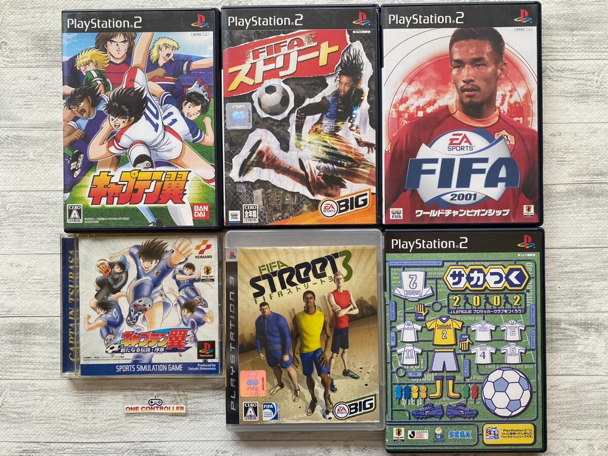 SONY PS 1 2 FIFA 2001 & FIFA Street 1 3 & Sakatsuku