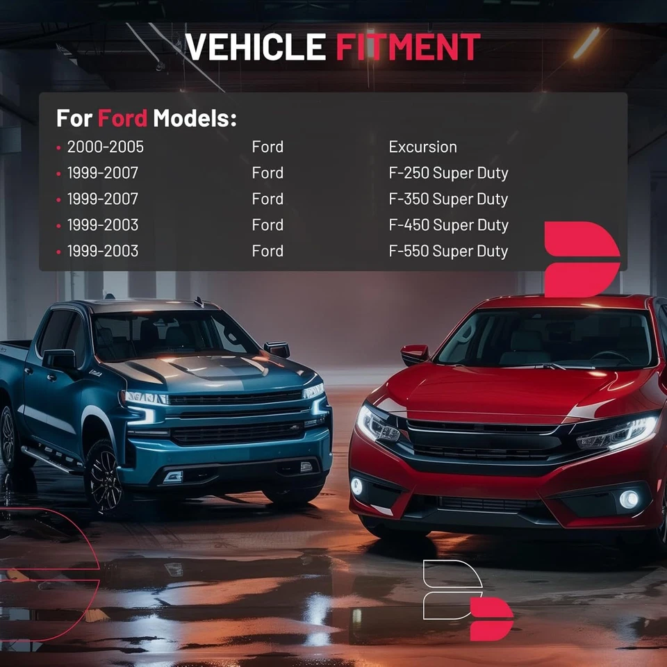 A/C Heater Blower Motor w/Fan Cage 1999-2007 Ford F-250 F-350 450 Super Duty - Image 3 of 4