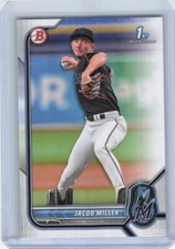 2022 Bowman Draft - #BD-195 Jacob Miller (RC)