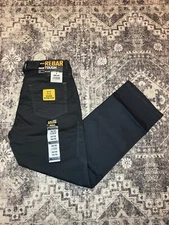Ariat Men's Rebar M4 DuraStretch Gray Made Tough Work Pant 10030250 Size 30x30