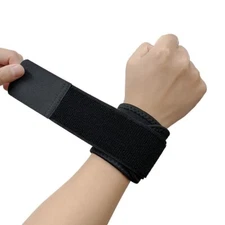 Wrist Brace Sports Band Wrap Adjustable Support Gym Strap Wrist Protection 1 Set