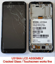 AT T Calypso 2 Cricket Debut U319AA LCD Digitizer Display Phone Screen Part READ