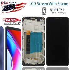 6" LCD Display Touch Screen Digitizer Assembly + Frame For BLU View 3 B140DL USA