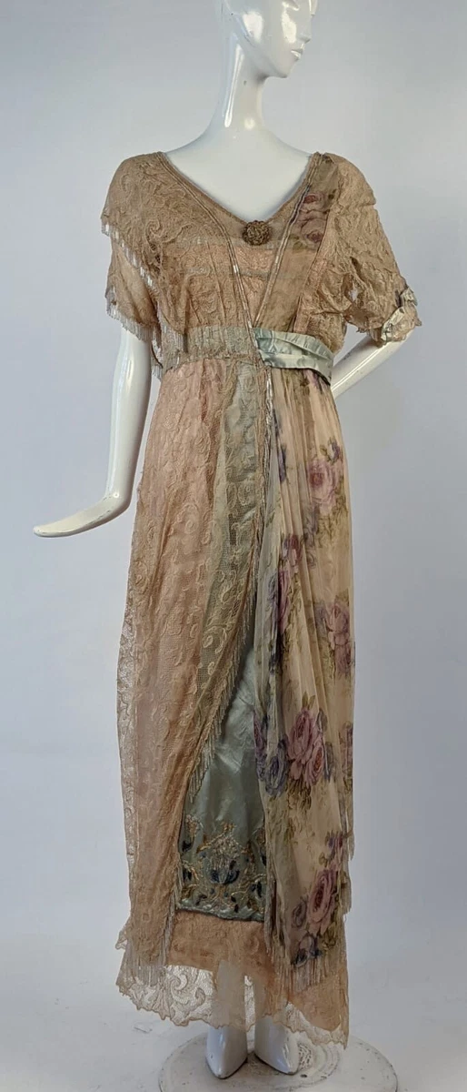 100% Silk Original Pre 1920 Vintage Dresses for Women for sale | eBay