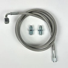 Stainless Steel Clutch Line For 92-00 Honda Civic 94-00 Acura Integra EG DC