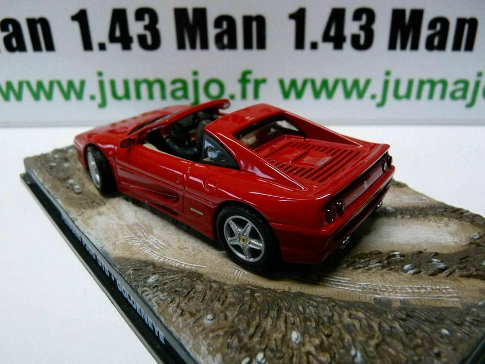JB10 voiture 1/43 IXO 007 JAMES BOND : FERRARI F355 GTS - Photo 2/3