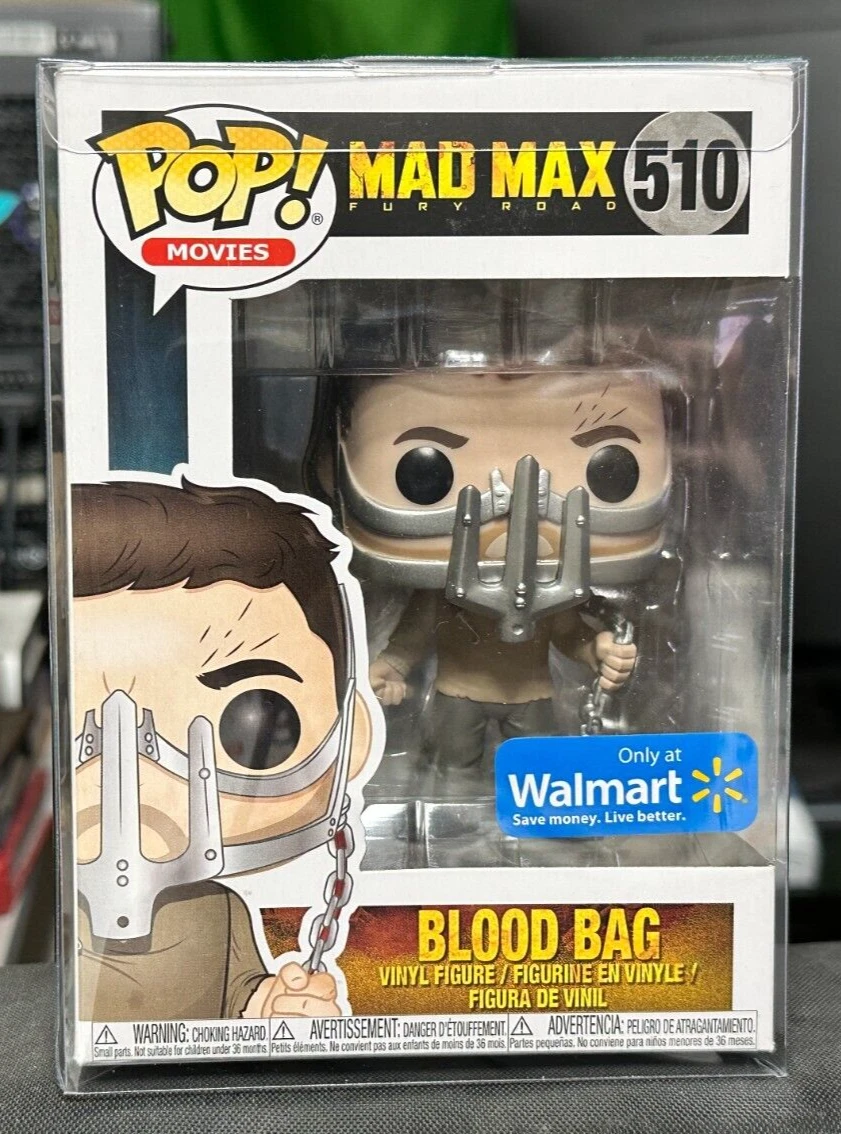 UNCOMMON Funko POP! Movies #510 Blood Bag Mad Max Walmart Excl Pristine VAULTED