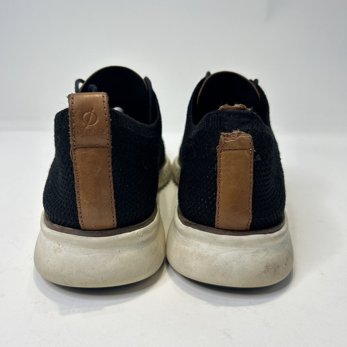 Cole Haan 2.0 Zerogrand Mens Sz 12M Black Stitchlite Oxford 