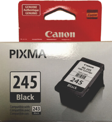 Ink 245 XL 2 Cartucce D'inchiostro Nero PG-245XL Compatibili Per Stampanti Canon PIXMA - Per IP2820, MG2420, MG2520, MG2920 Cartucce Inchiostro Canon Pg-245xl - Foto 6