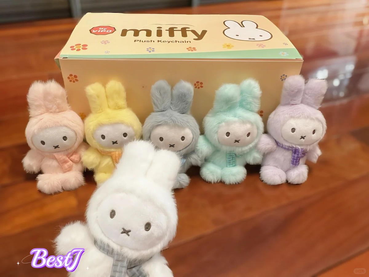 Vipo x Miffy Macaron Series Plush Keychain Blind Box #BestJ