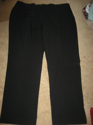 Womens Black COLDWATER CREEK Curvy Fit Stretch Dress Pants 18 | eBay