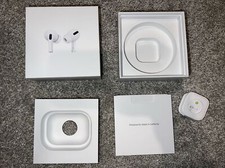 Apple AirPods Pro Empty Box With Apple Earbud Tips And Inserts 1st Gen
