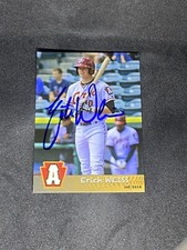 Erich Weiss 2016 Grandstand Altoona Curve Auto Autographed Signed MILB Card