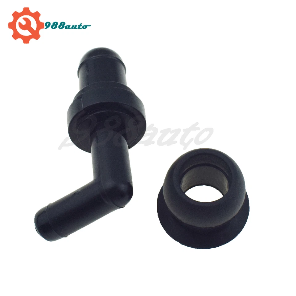 PCV VALVE & GROMMET 12204-50020 & 90480-18001 FOR TOYOTA LS400 LX470 4.7L 2UZFE - Image 3 of 4