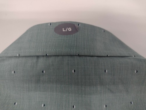 NEW Van Heusen Button Down Slim Fit Wrinkle Free Shirt Size L 16 / 16.5 #1117 - Picture 5 of 8