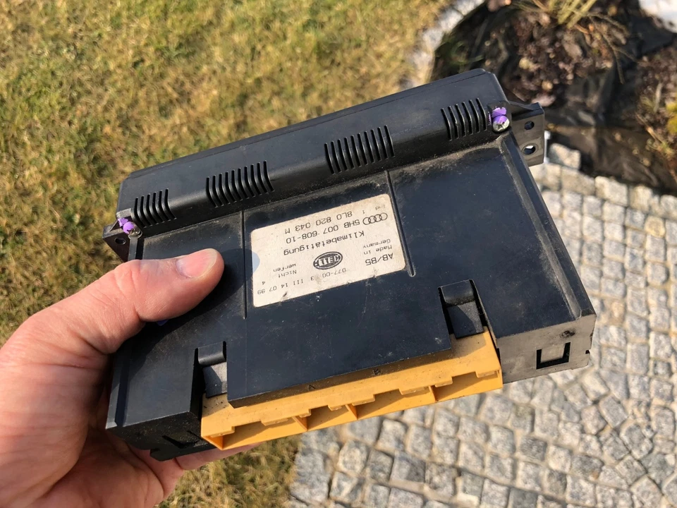 AUDI A6 A4 A3 1992-2000 AIRE ACONDICIONADO CALEFACCIÓN CLIMATIZACIÓN UNIDAD DE TEMPERATURA Foto 3 de 4