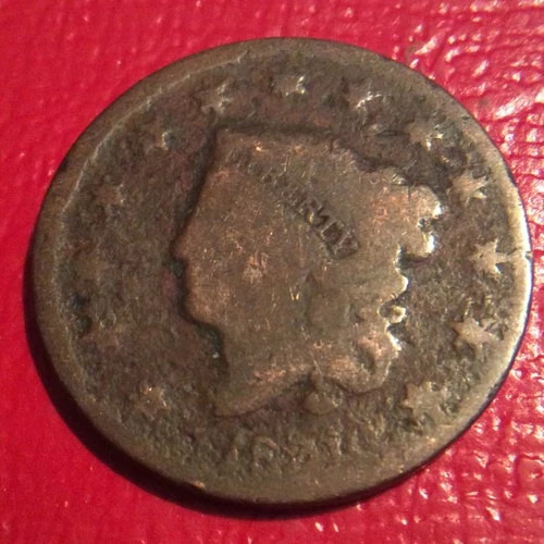 1821-P Large Cent — photo from the most recent tracked eBay sale