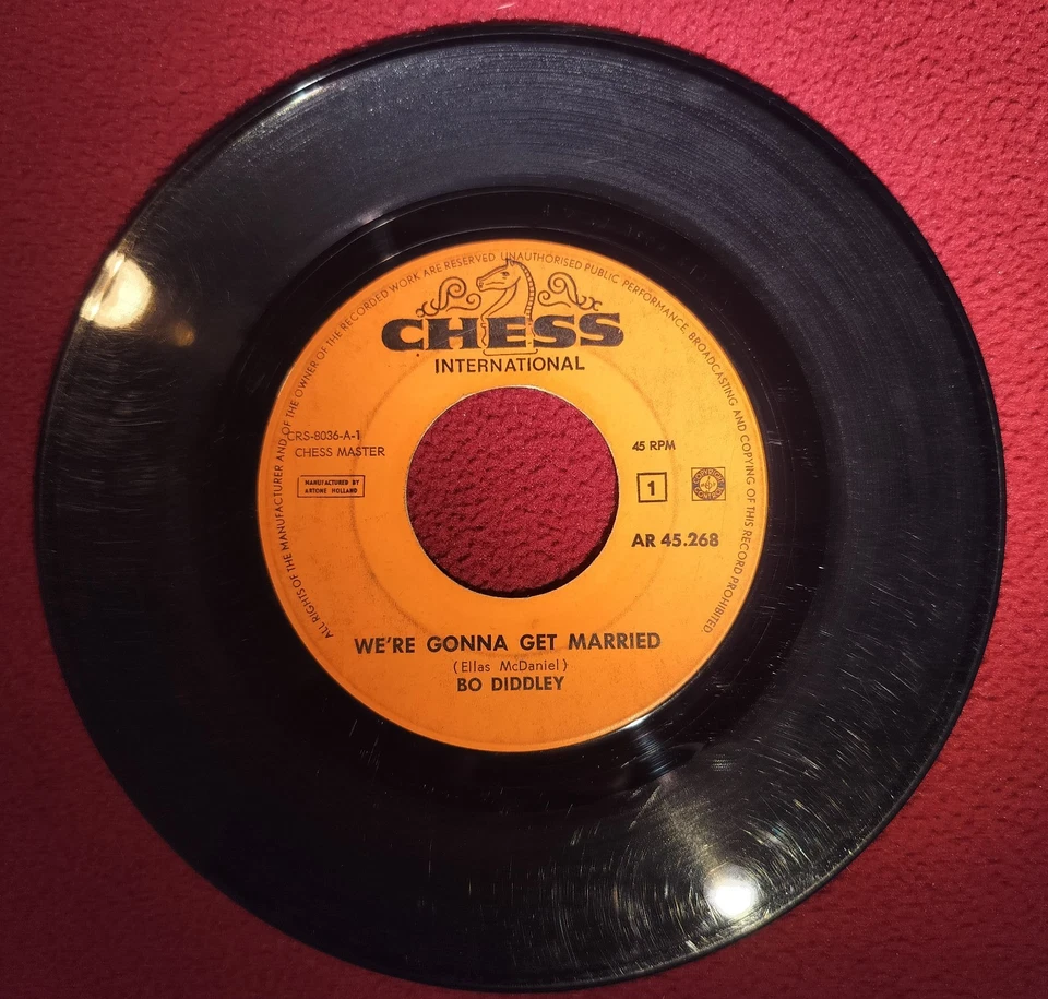 Bo Diddley-500 Percent More Man/We're Gonna Get Married/45rpm/ 1967/Dutch Press - Image 2 of 4