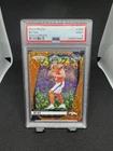 BO NIX Rookie -2024 Panini PRIZM ORANGE DISCO SP #309 COLOR MATCH RC PSA 9