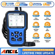 ANCEL BM500 All System OBD2 Scanner Car Diagnostic CBS EPB ETC BMS PCM Oil Reset