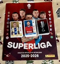 Panini Superliga Romania 2025/2026 Full Set And Album