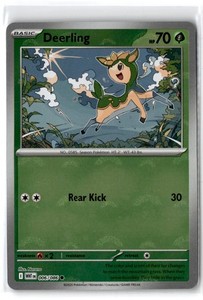 2025 Scarlet & Violet Series - White Flare Deerling Common Pokeball #6