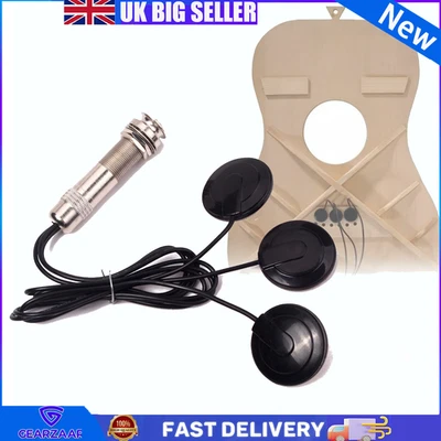 JINGWEIWORLD For JourneyTek Passive 3-piezo Pickup EP001K