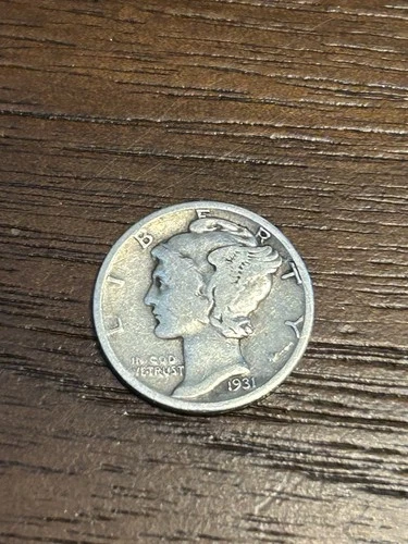 1931 Mercury Dime VG