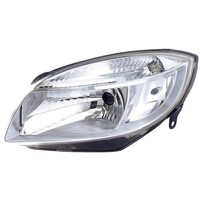 Halogen Scheinwerfer Rechts H4 Glasklar FüR Skoda Roomster Fabia II Combi