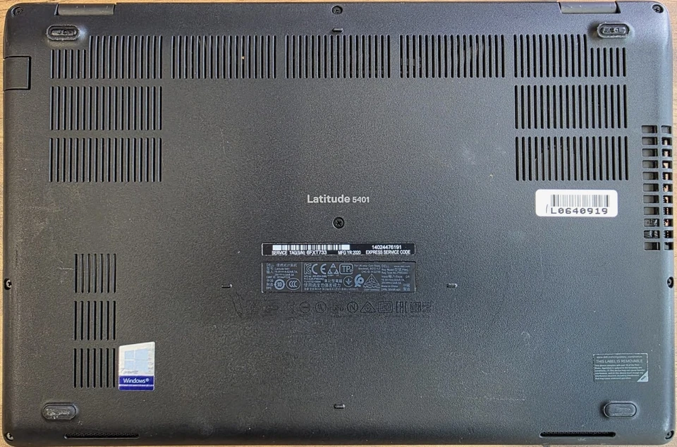 Dell Latitude 5401 · i5-9400U · 16GB · 512GB, photo 3 of 5