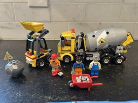 LEGO City: Cement Mixer (60018) & Loader And Tipper (4201)